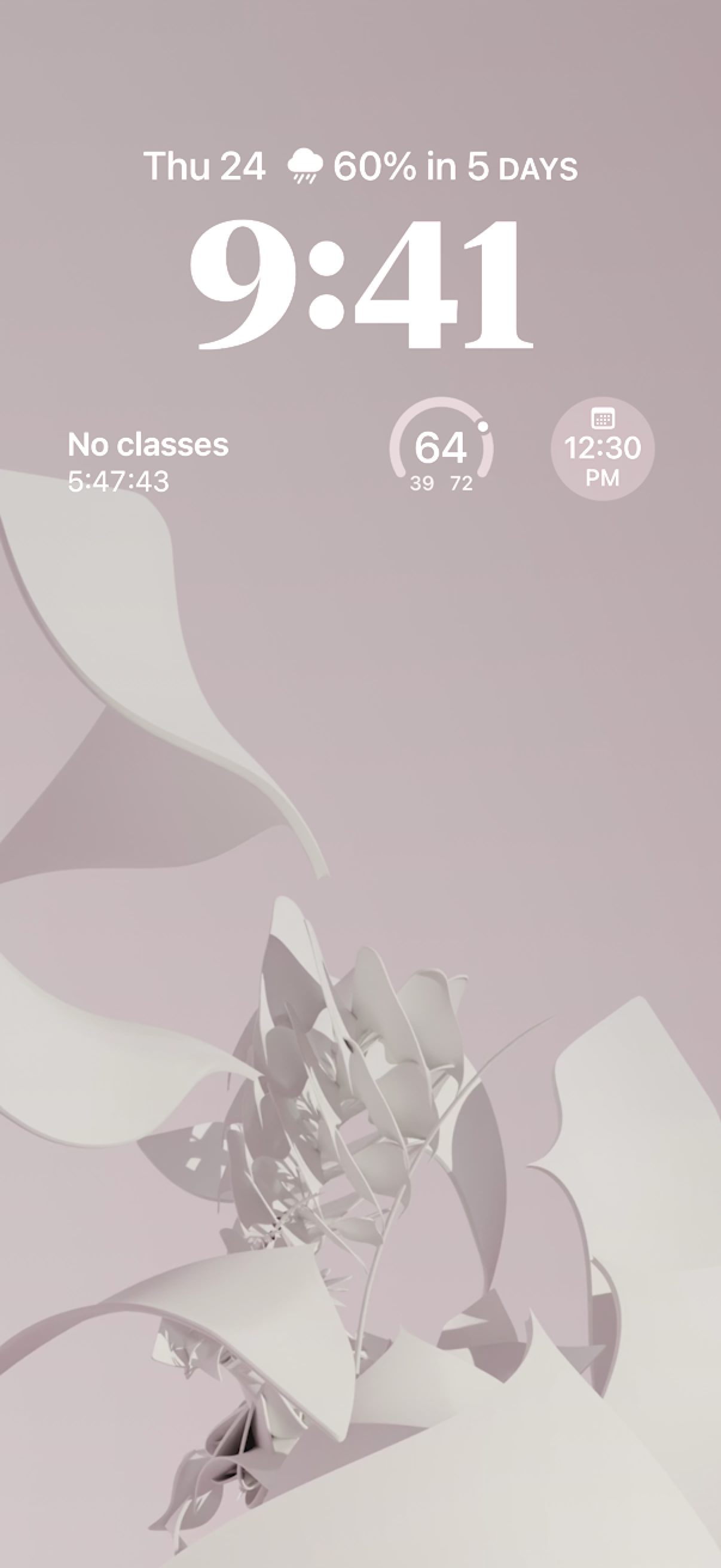 Example of a procedural plant wallpaper.