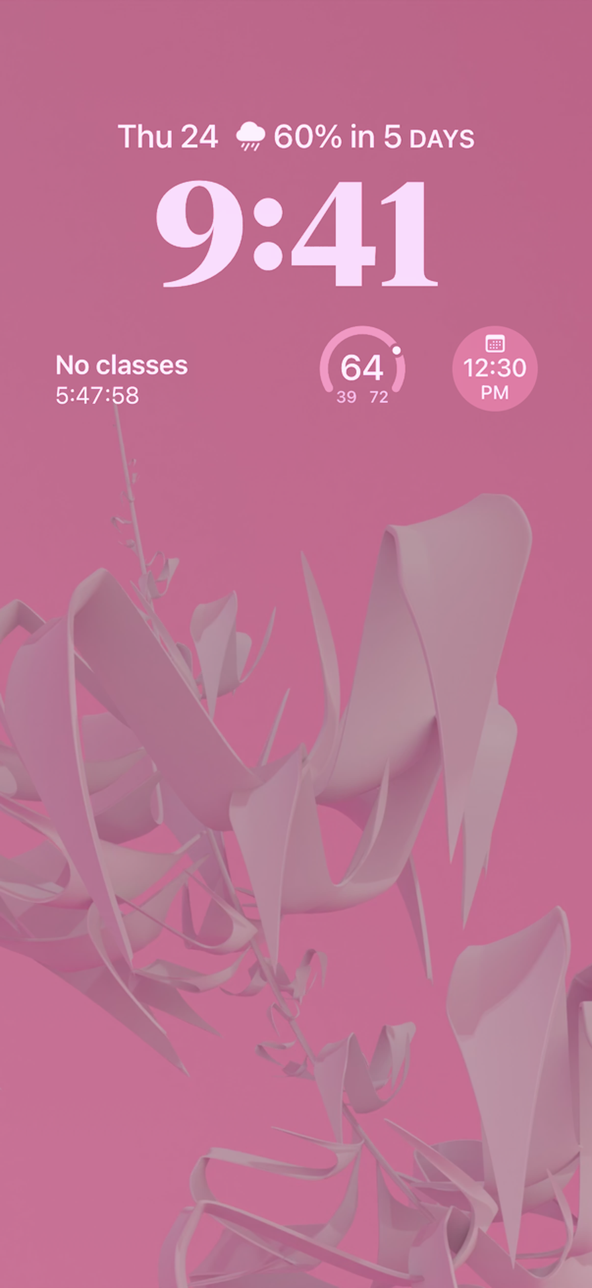 Example of a procedural plant wallpaper.