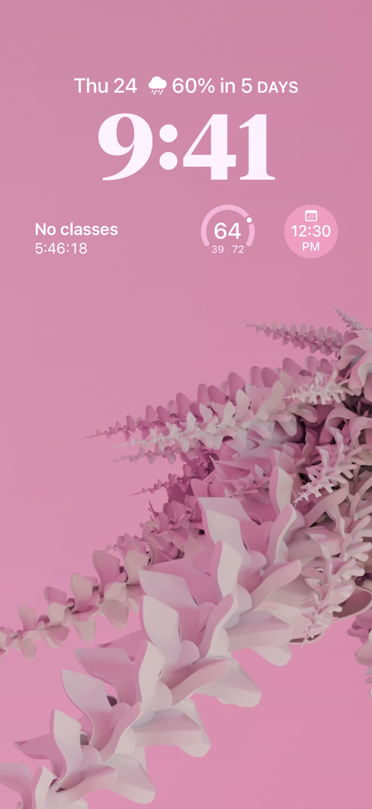 Example of a procedural plant wallpaper.