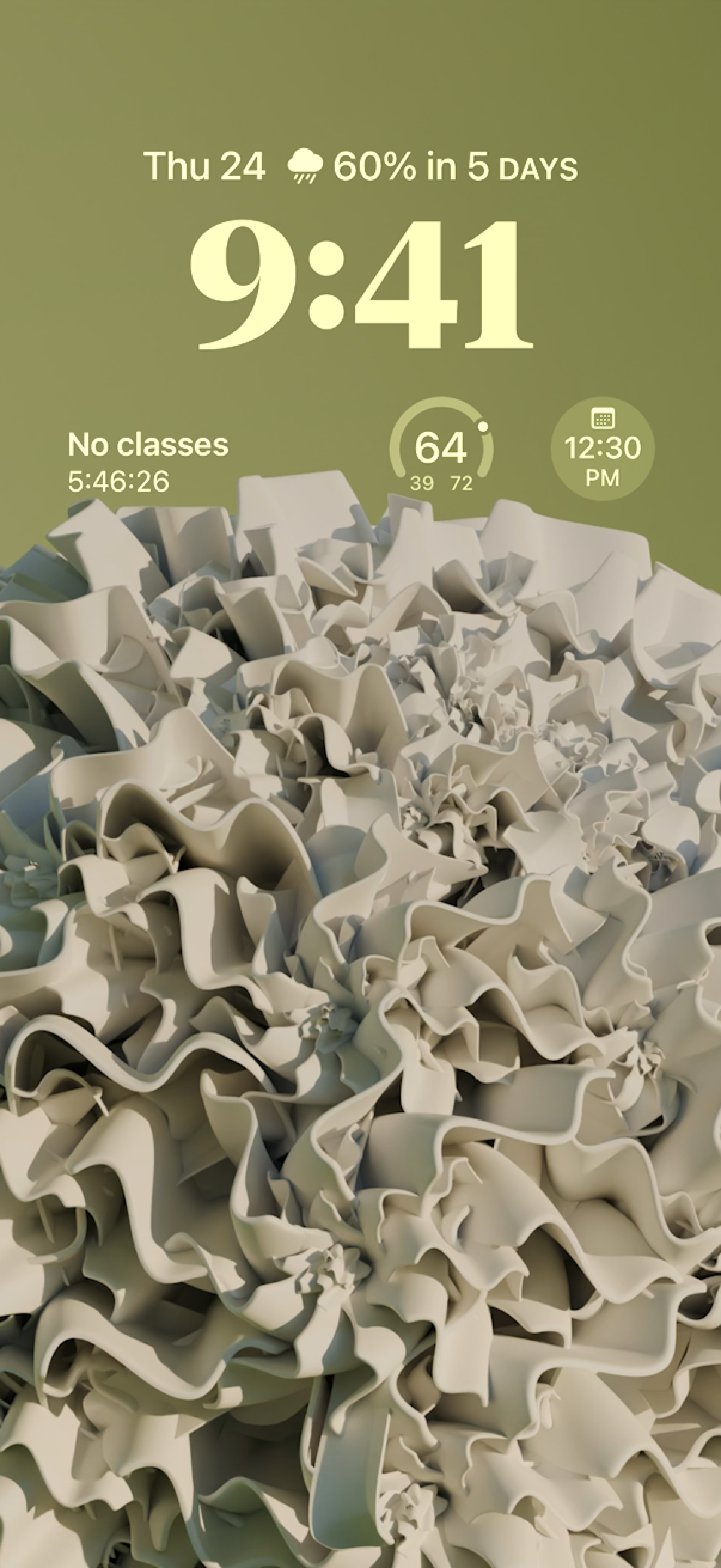 Example of a procedural plant wallpaper.